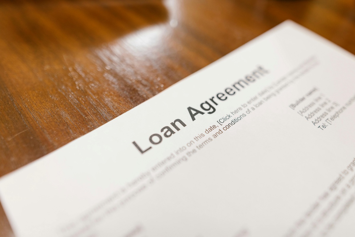 Loan agreement document